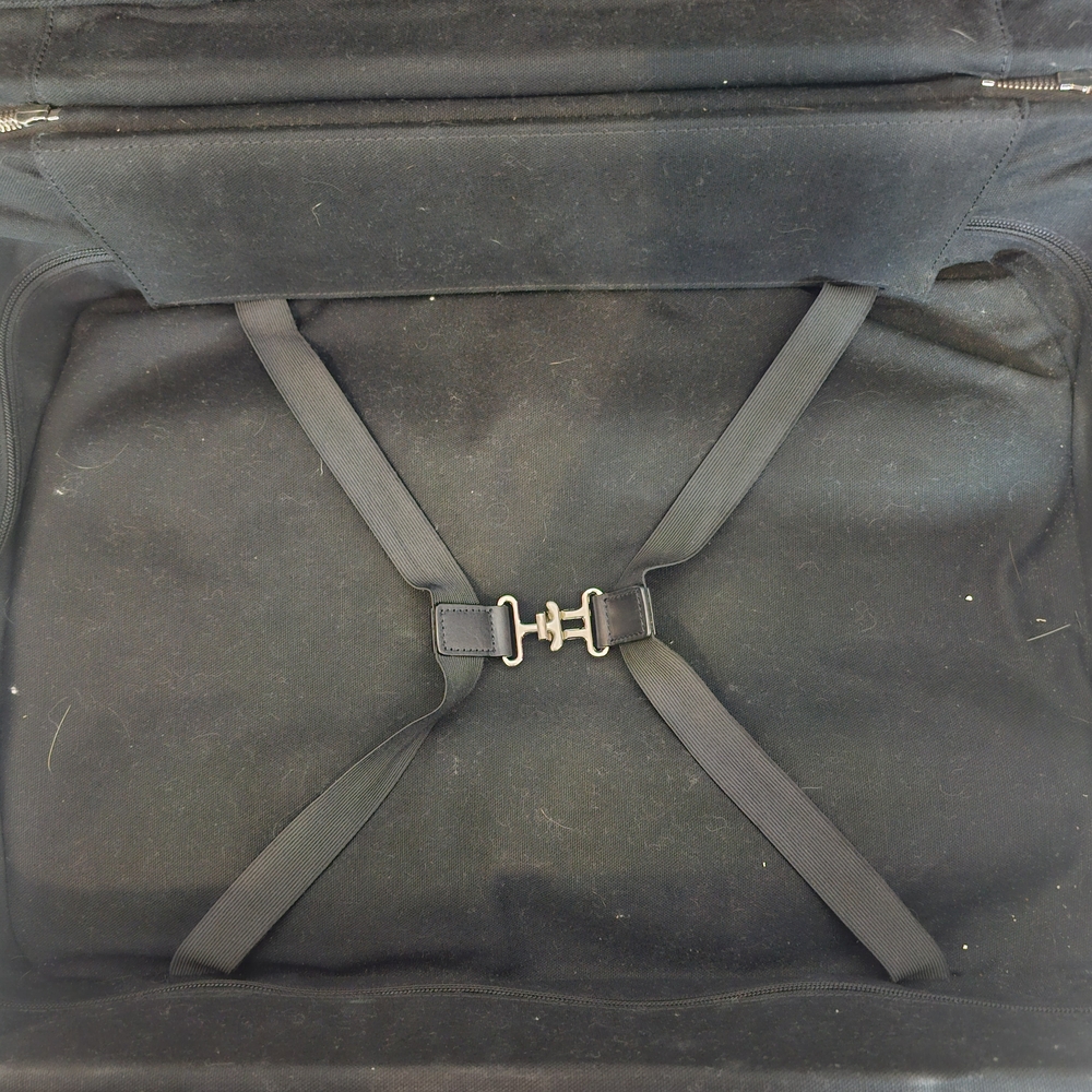 Burberry Black and Gray Checkered Travel Bag - Picture 8 of 8